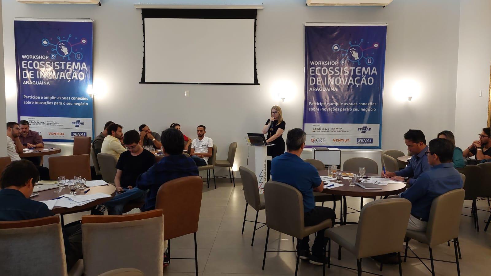 Em Araguaína, AJEE Tocantins prestigia apresentação de Mapeamento do Ecossistema Local de Inovação