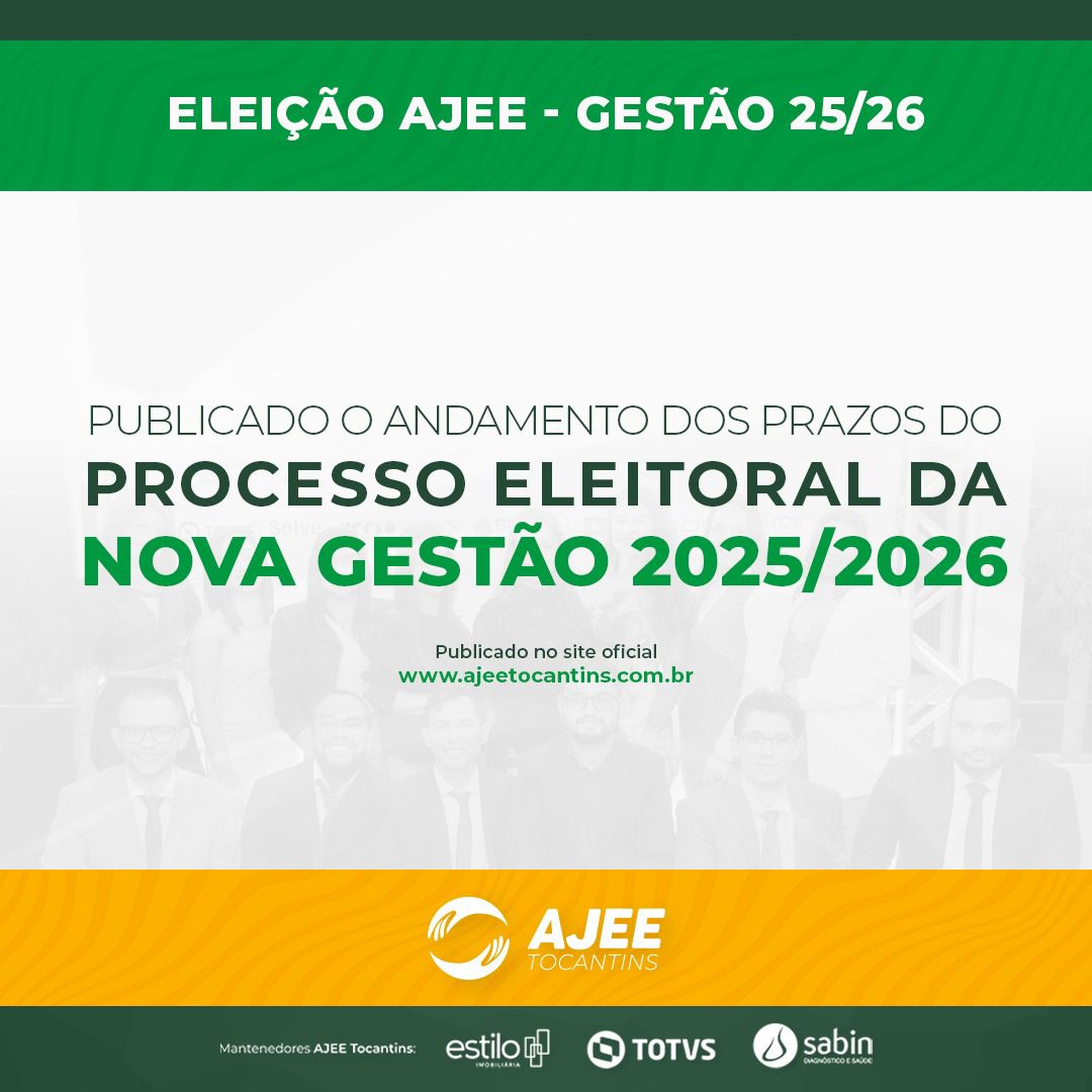 COMUNICADO | COMISSÃO ELEITORAL PROVISÓRIA | 2024 | CHAPAS