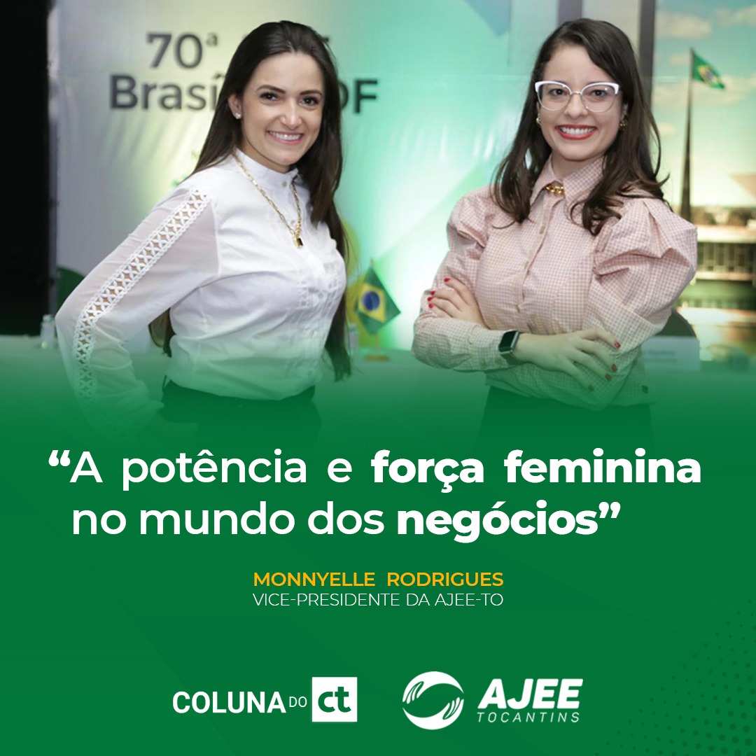 Espaço AJEE na Coluna do Cleber Toledo - A potência e força feminina no mundo dos negócios