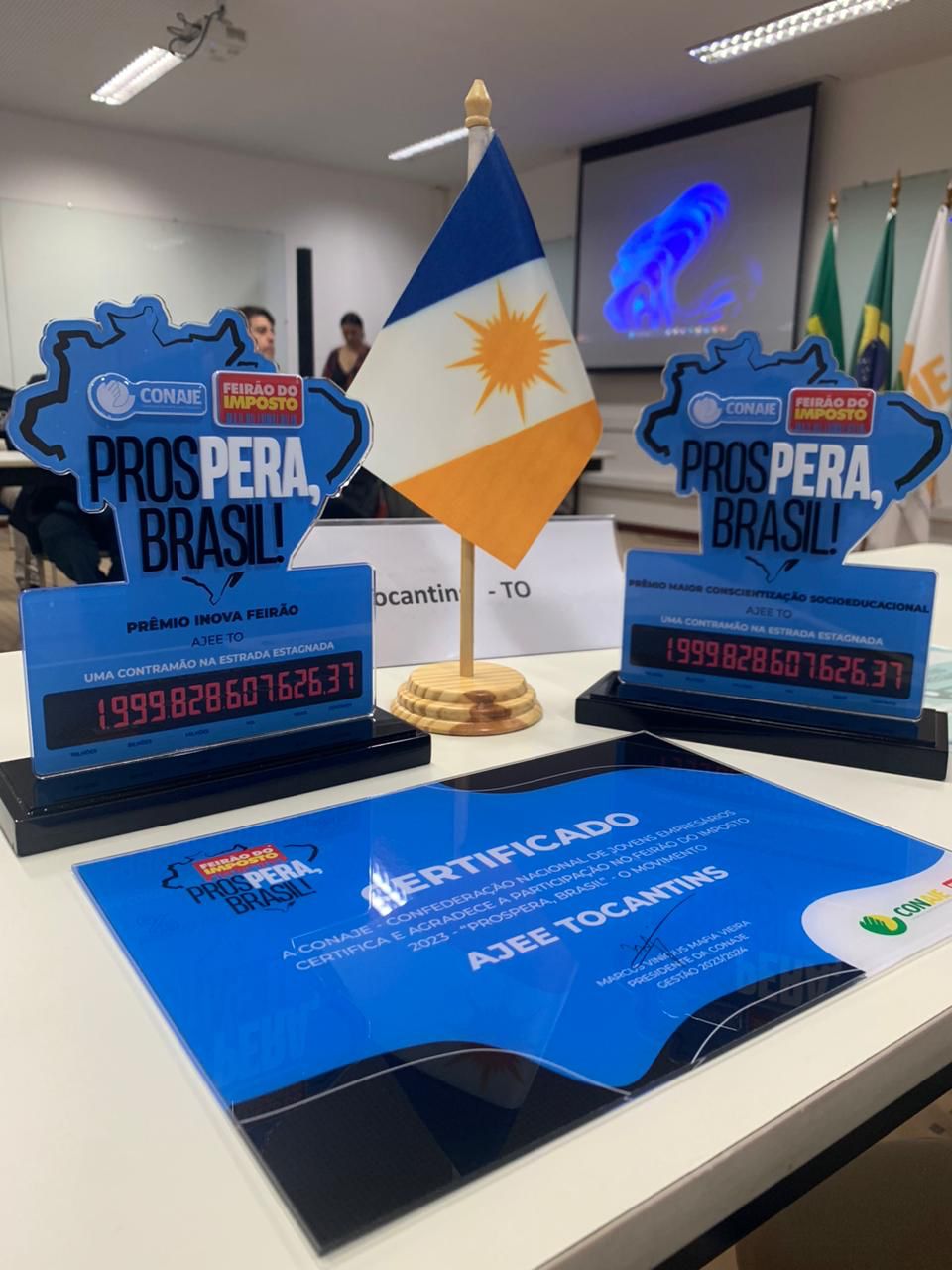 AJEE-TO se destaca na 106ª Assembleia Geral da CONAJE em Natal