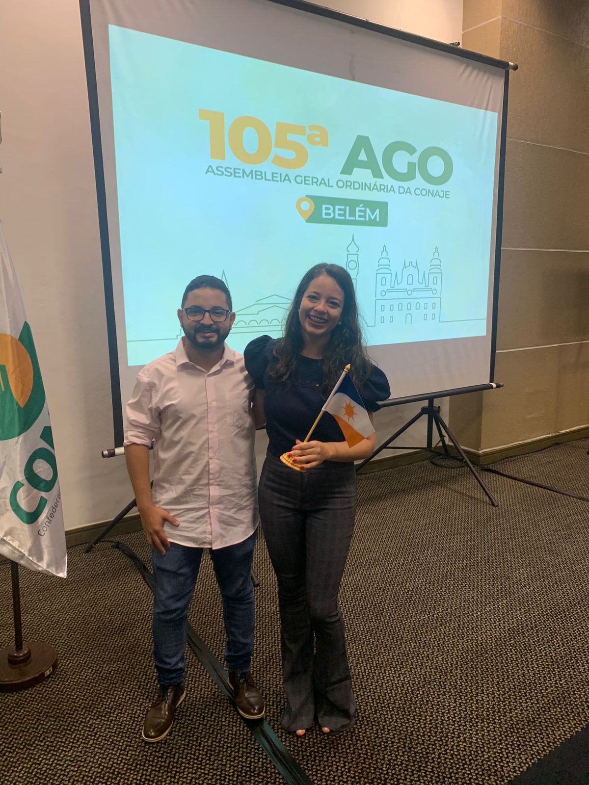 AJEE/TO participa da 105º Assembleia Geral Ordinária da CONAJE